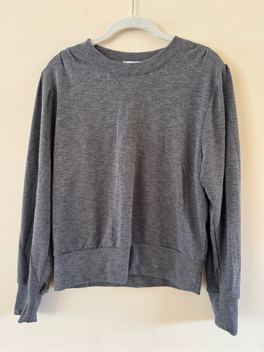Gilli Heather Gray Crewneck Sweatshirt